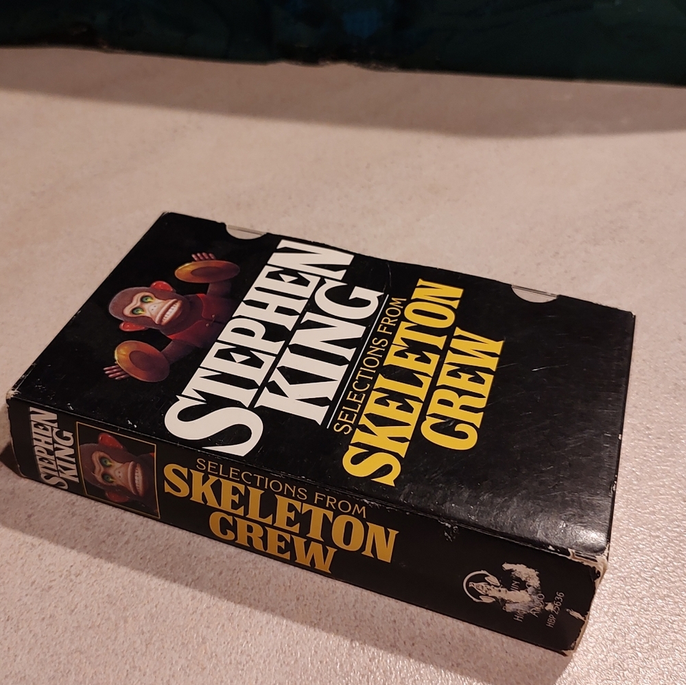  Skeleton Crew Audiobook 4 cassettes set horror writer Stephen King 5 hours +